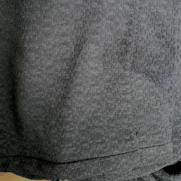 Black Collared T-Shirt Jumpsuit - Picture 4 of 5